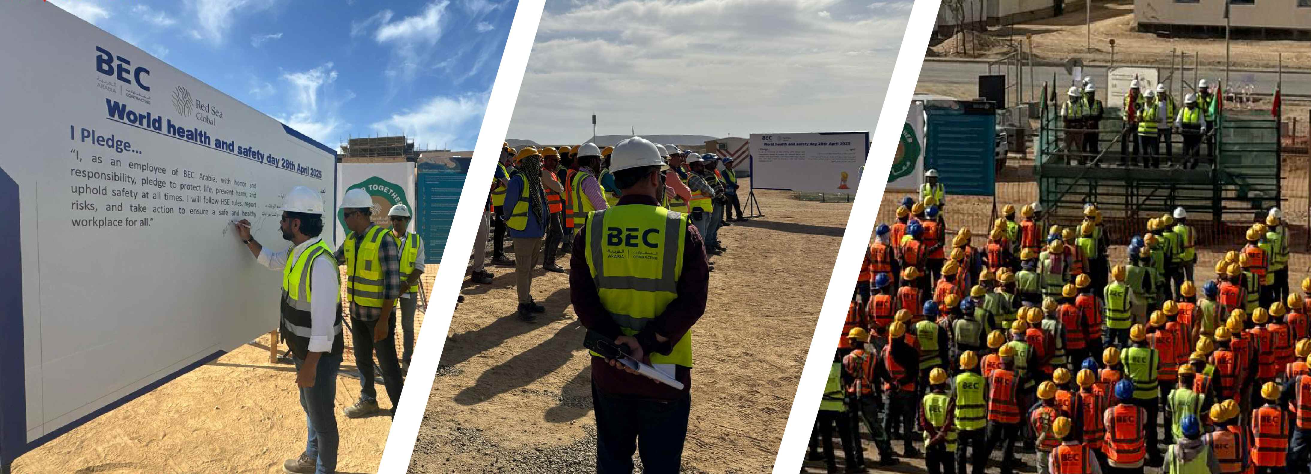 BEC Arabia تعزز بيئة عمل آمنة في اليوم العالمي للسلامة والصحة في مكان العمل 2025